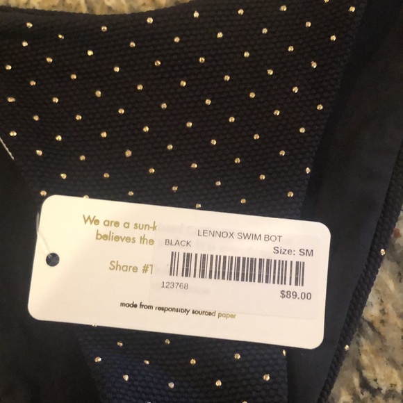 L*Space Kara Wrap Bikini Top String Triangle Lennox Tie Side Bottoms Studded - Picture 12 of 16